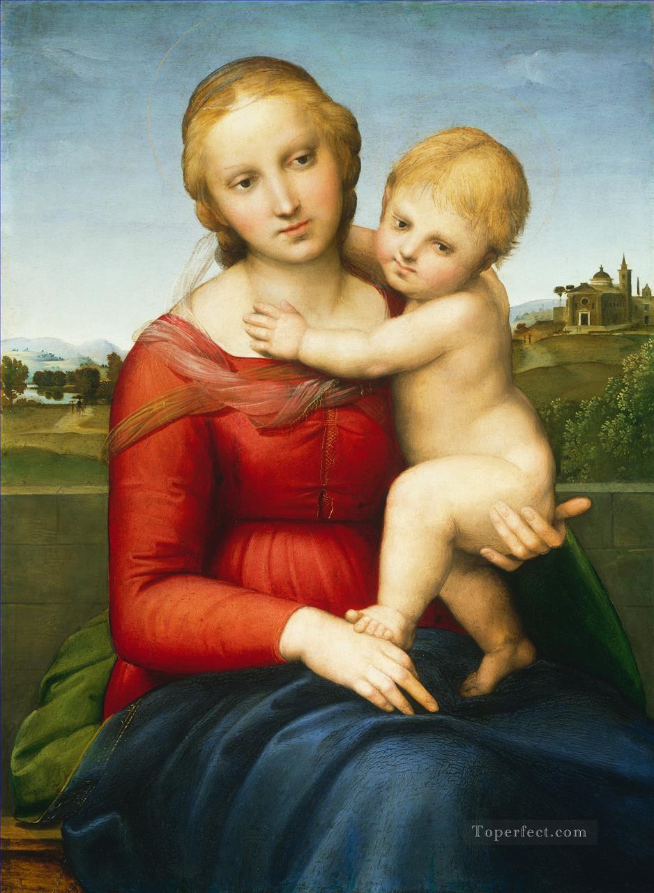 Virgen y el Niño El Pequeño Cowper Madonna Maestro del Renacimiento Rafael Pintura al óleo